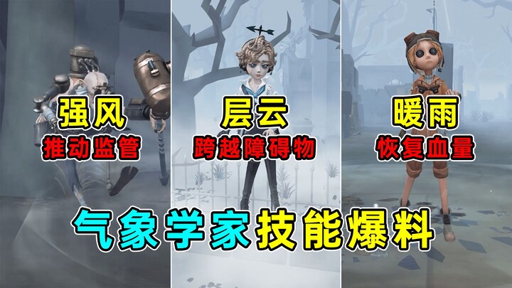 Summon Three Types of Weather! The All-Round Control Support—Meteorologist Skills Revealed!