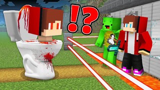 Scary Skibidi Toilet JJ VS Mikey and JJ Secret House in Minecraft - Maizen