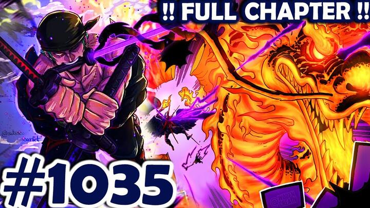 Tagalog One Piece Full Ch 1035:  Zoro's King Of Hell Dragon!! The Finale!