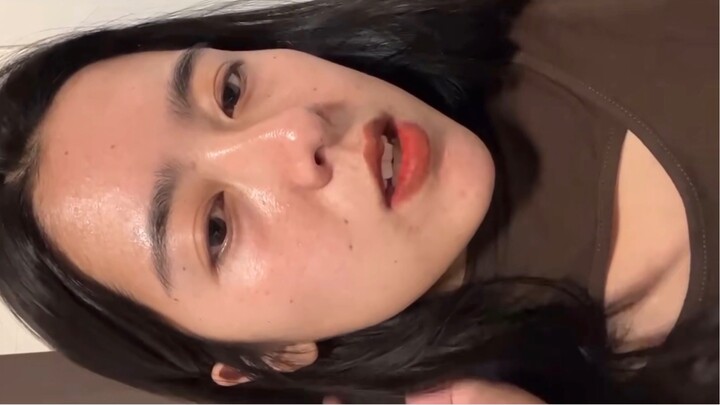 No makeup – shot with the original camera