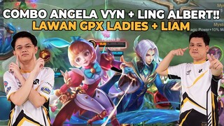 LING + ANGELA RRQ HOSHI VS GPX LADIES & LIAM - MLBB