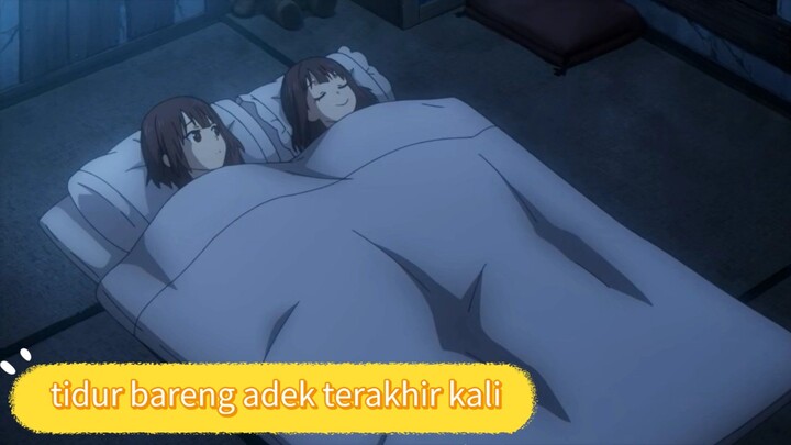 #KompetisiKreasiUnggahan5, Megumin tidur bareng adek terakhir kali