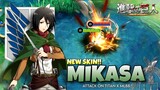 Bocoran Skin Fany Mikasa, Efek Ultinya Keren Banget 🤯‼️