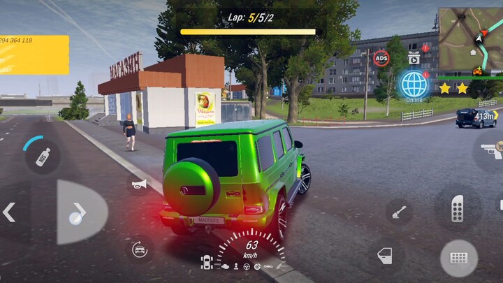 g wagon in audi crash