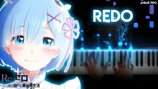 Redo - Re:Zero kara Hajimeru Isekai Seikatsu OP 1 | Konomi Suzuki (piano)