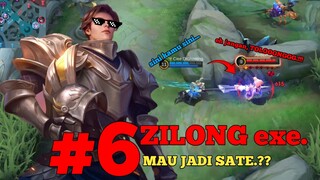 GAMEPLAY||6.ZILONG exe. (congkel congkel musuh)