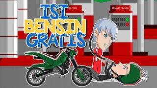 Cara Membeli Bensin Gratis | Animasi Lucu, Animasi Lokal