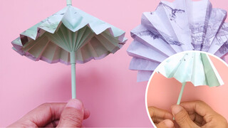 Tutorial Papercraft: Payung Mini