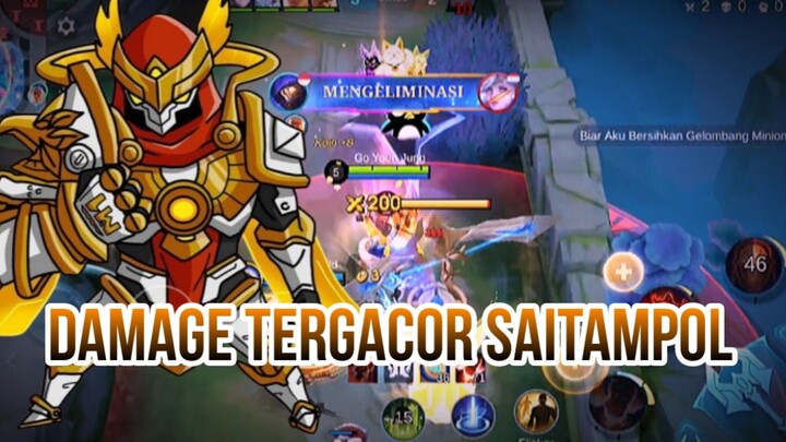 DAMAGE TERGACOR SAITAMPOL