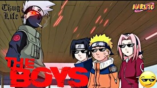 Naruto funny moments 🤣 in hindi || Kakashi thug life moments | Sony yay Naruto kakashi the boys |
