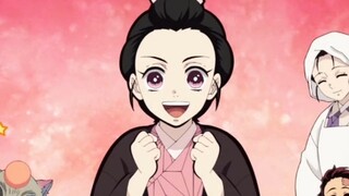 鬼灭之刃里的祢豆子是镇上出了名的美女