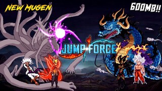 UPDATE!! GAME JUMP FORCE MUGEN BEST CHARACTER | BLEACH VS NARUTO MUGEN ANDROID