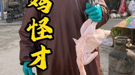 Di Chengwu, Shandong, seorang jenius unik menciptakan hidangan campur aduk ayam “beng”, dengan mesin