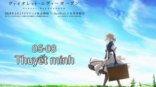 Búp Bê Ký Ức Violet Evergarden 2018 tập 05-08 thuyết minh