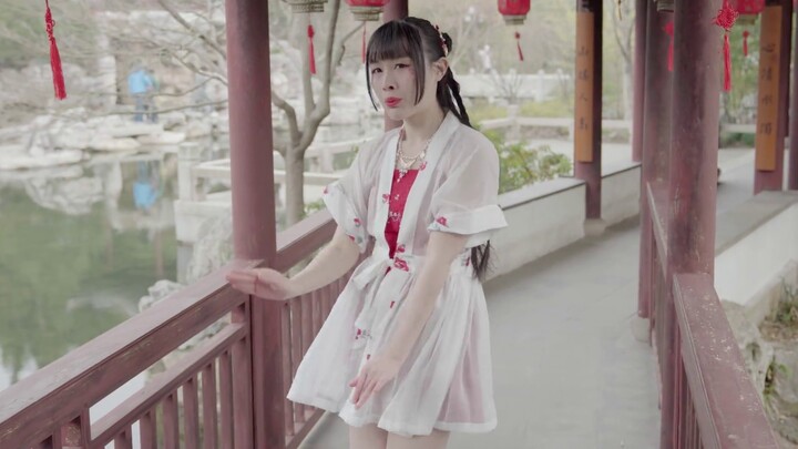 [Yueyue☾] Hong Zhaoyuan ❤ [You are still in my heart] (long silk fan + jazz style ❤ Hanfu x Han elem