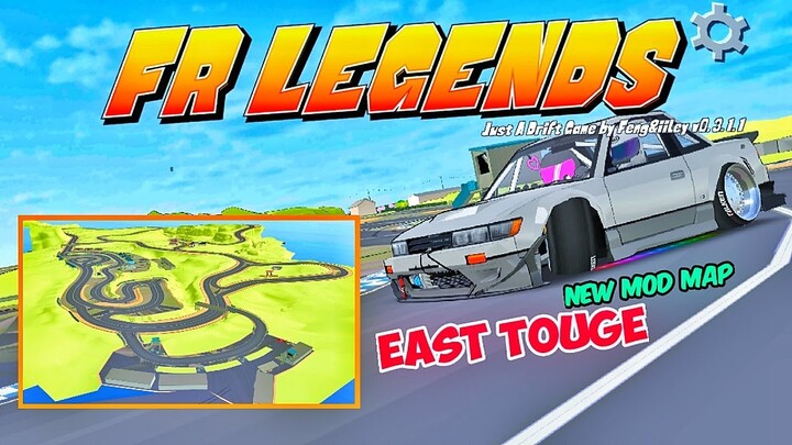 FR LEGENDS | MOD EAST TOUGE FT. CARX DRIFTING MOD MAP | VERSION 0.3.1.1 | GAMEPLAY