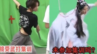 卧槽！我不是最后一个知道《长月烬明》有打戏集训的吧？！那白鹿打戏这么烂是因为蠢还是因为没有参加武打集训啊？？？