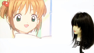 Reproduksi gaya rambut karakter anime Cardcaptor Sakura