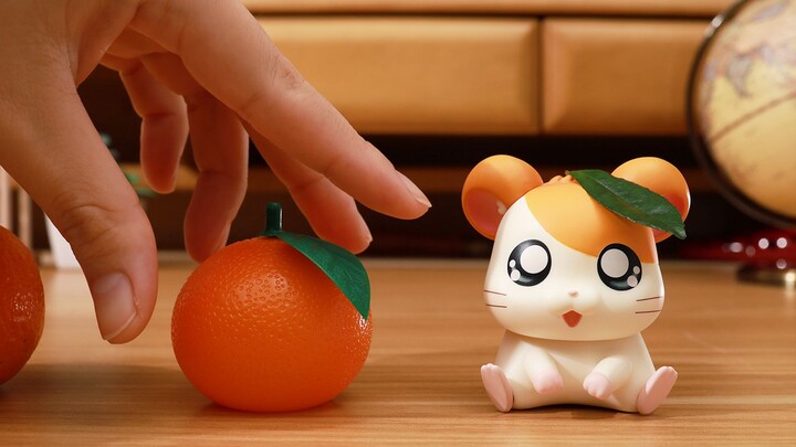 【Hamtaro】Animasi stop-motion丨Betapa lucunya Hamtaro Kagamimochi? 【Animis】