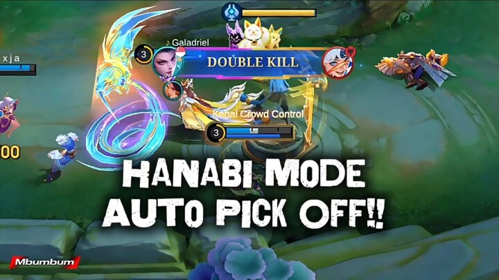 Hanabi jadi incaran, tapi musuh tak berdaya 😎