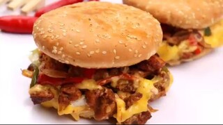 CHICKEN  FAJITA BURGER