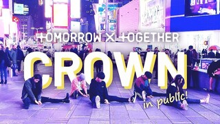 【miXx】TXT - Crown 纽约时代广场翻跳现场~