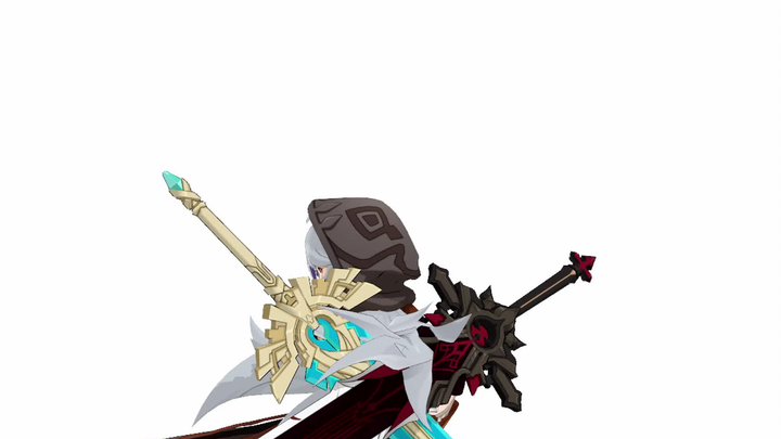 Genshin Impact MMD civilian god of war Raize specialist!