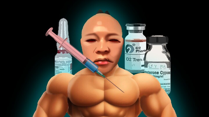 把健美做成游戏,但是只能打类固醇