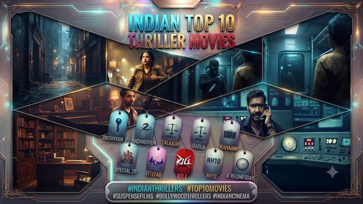 Top 10 best Indian Thriller Movies 2026