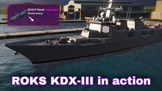 Modern Warships: ROKS-KDX-III with Scalp Naval missile. online match