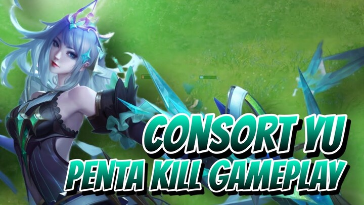 Consort Yu Penta Kill Gameplay | Tips on How to Play Marksman | Honor of Kings | HoK