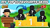 My Top 10 Favourite Skins in Stumble Guys #2