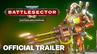 Warhammer 40k: Battlesector - Official New Units And Astra Militarum Reveal Trailer | Skulls 2024