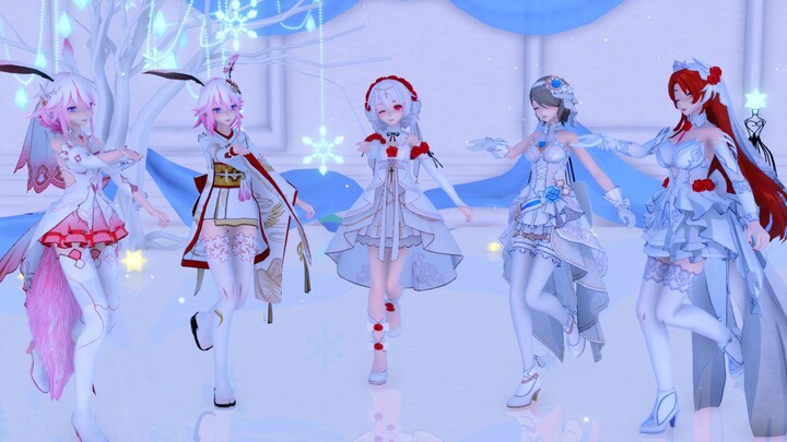 [Honkai Impact Three Panorama MMD] Trải nghiệm cảm giác được bao bọc bởi vợ bạn (năm đám cưới hoa bằng nhau)