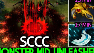 SCCC Shadow Fiend Monster Mid Unleashed 13 นาที BKB Dota 2
