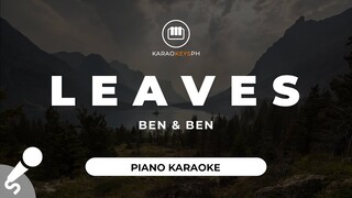 Leaves - Ben & Ben (Piano Karaoke)