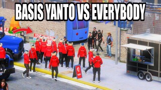 BASIS YANTO VS EVERYBODY, MEMBANTAI SEMUA GANGSTER !! GTA V ROLEPLAY