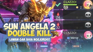 LAWAN GABISA NGEJURUS!! SUN ANGELA2 DOUBLE KILL PARA HARPER!!