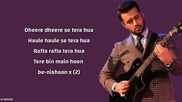 TERA HUA SONG BY ATIF ASLAM (DEMON BOYY05)