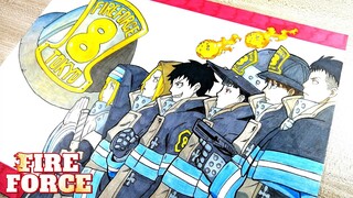 Drawing Fire Force | Enen No Shouboutai |  えねん の しょうぼうたい | #29