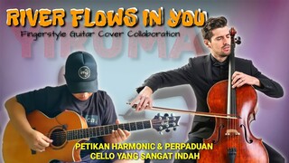 PETIKAN HARMONIC YANG SANGAT INDAH | Alip Ba Ta Feat Hauser (CELLO) | RIVER FLOWS IN YOU - Yiruma