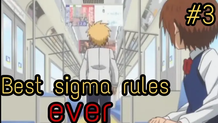 Best sigma rule anime meme compilation #3 || AnimeIsCool