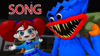 The song about HUGGY WUGGY and POPPY in Roblox