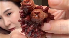 Makanan aneh apalagi ini …. Seafood banyak yang aneh aneh yahh …. Satu ini namanya hoya …