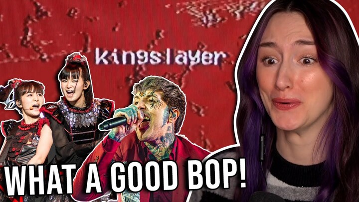Bring Me The Horizon - Kingslayer ft. BABYMETAL | Singer Reacts |