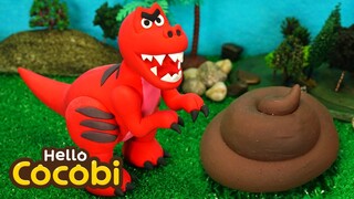 🦖Tyrannosaurus Song | T-Rex Poop Baby Dinosaurs Toy Show 코코비 | Hello Cocobi