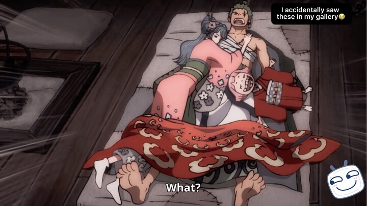 Brook reaction when he see zoro sleeping with hiyori| Wano Arc