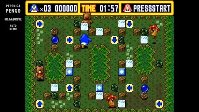 Pepen Ga Pengo _ auto demo _ Japan Megadrive 1995