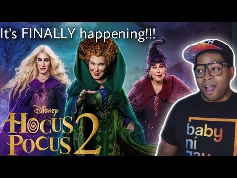 It’s HAPPENING!! 😱 | Hocus Pocus 2 Trailer | REACTION