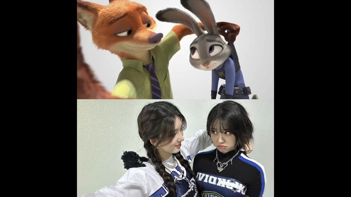【An Yujin】Tantangan Nick dan Judy si Rubah dan Kelinci | Pembaruan TikTok 231030
